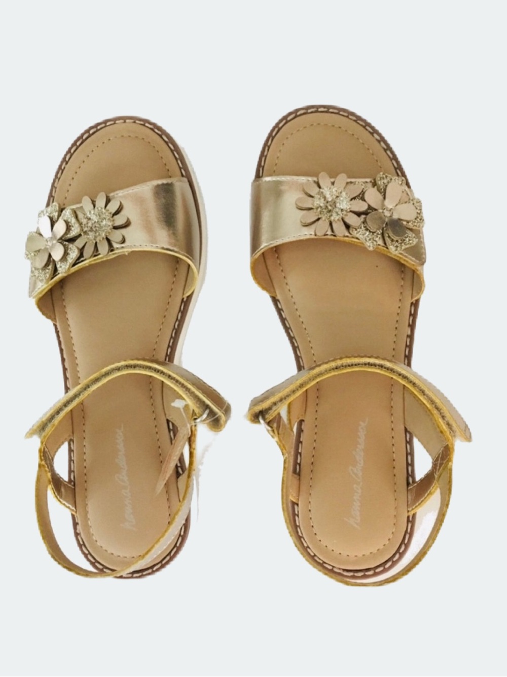 Hanna Andersson Gold Sandals